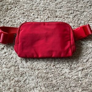 Plunder Red Belt/Crossbody Bag